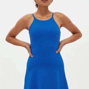 Girlfriend Collective Float Naomi Dress Ultramarine